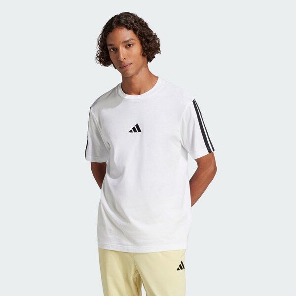 Adidas Tričko Essentials 3-Stripes Single Jersey 61152732