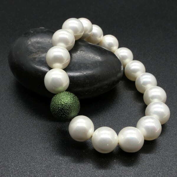 CITY STORM Dámsky náramok zo shell perál v kombinácii s korálkou 66888799