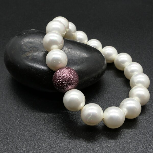 CITY STORM Dámsky náramok zo shell perál v kombinácii s korálkou 66888797