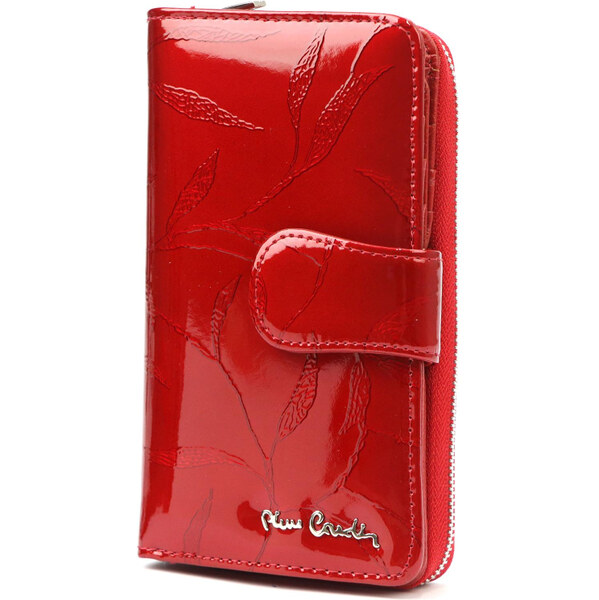 Dámska kožená peňaženka Pierre Cardin červená KZ19158 62178883