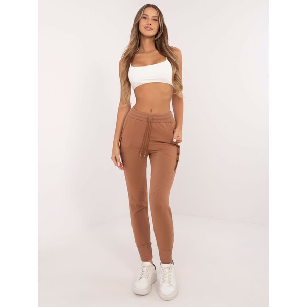 Calimera Sweatpants-CLM-DR-0128.05P-light brown 64666785