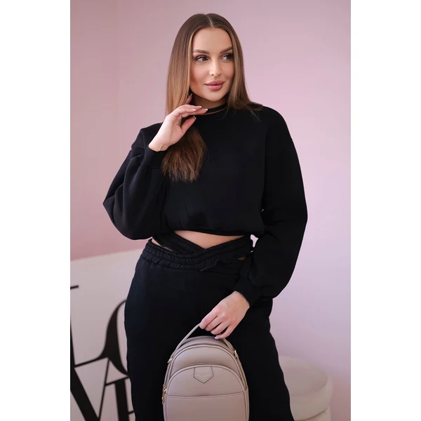 Kesi Insulated set with a short black sweatshirt 60730629