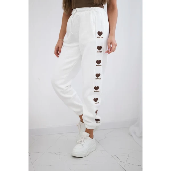 Kesi Cotton pants Amour ecru 60731175