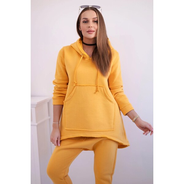 Kesi Set with Baggy mustard trousers 60730415