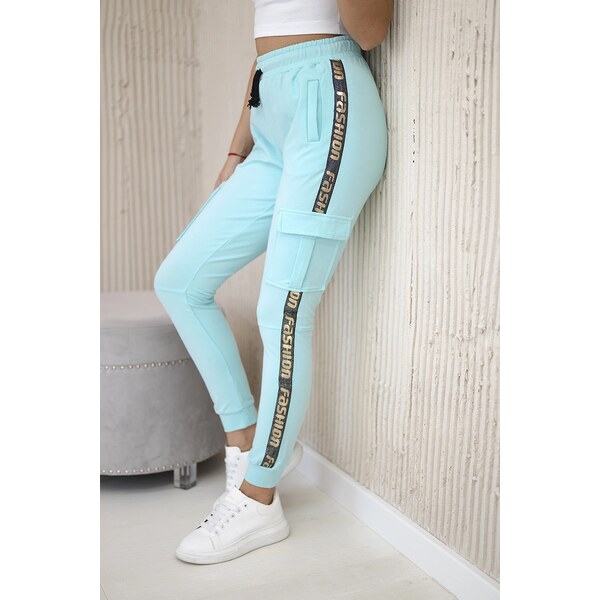 Kesi Cargo mint pants 60754747