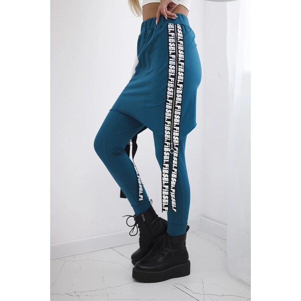 Kesi Pants/suit with navy selfie inscription 60755054