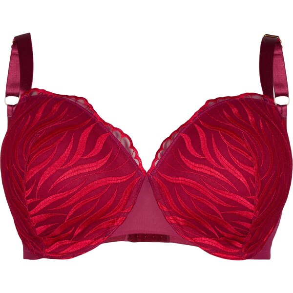 Devoted by Zizzi Podprsenka Lilo ružová / malinová 63146413