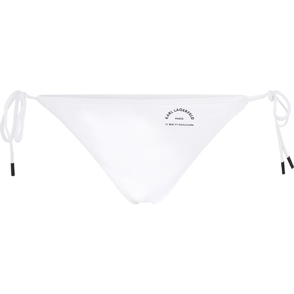 Karl Lagerfeld Bikinové nohavičky RUE ST-GUILLAUME čierna / biela 60910150