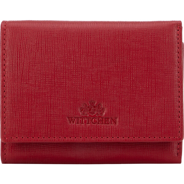 Wittchen Dámska kožená kabelka saffiano červená 14-1S-913-LG3 66066097