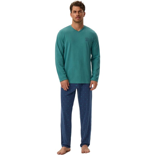 HENDERSON Pánske pyžamo 41906 Joger green 60956114