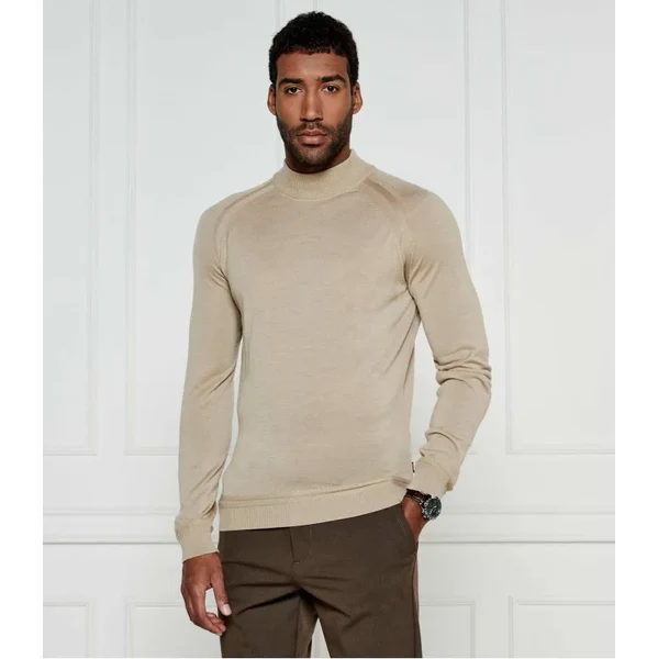 BOSS BLACK Vlnený rolák H-Barcel 10267150 01 | Slim Fit 60866806