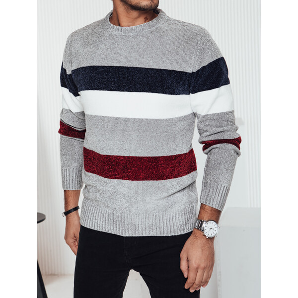 Pánsky pruhovaný sveter Dstreet 60876896