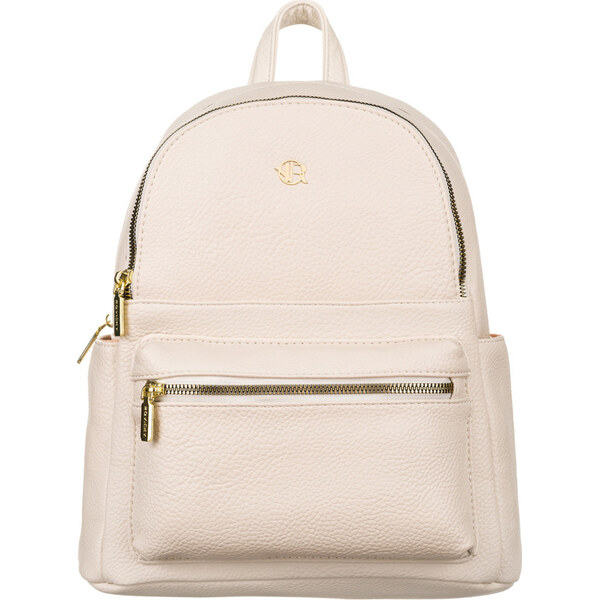 Rovicky Smotanový dámsky elegantný batoh s vreckami R-KP-21-A19 61532639