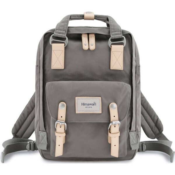 BASIC Himawari Sivý štýlový batoh s priehradkou na notebook 188L 63790071