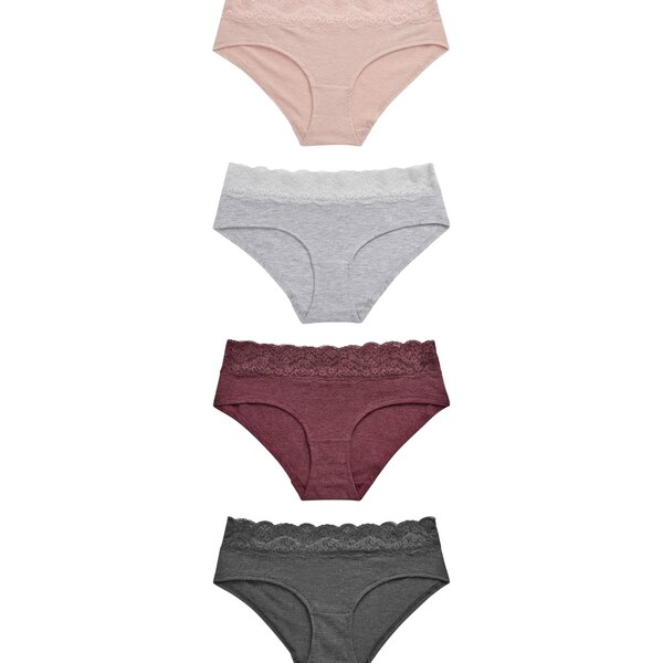 Next Nohavičky béžová / sivá / tmavozelená / bordová 60909703