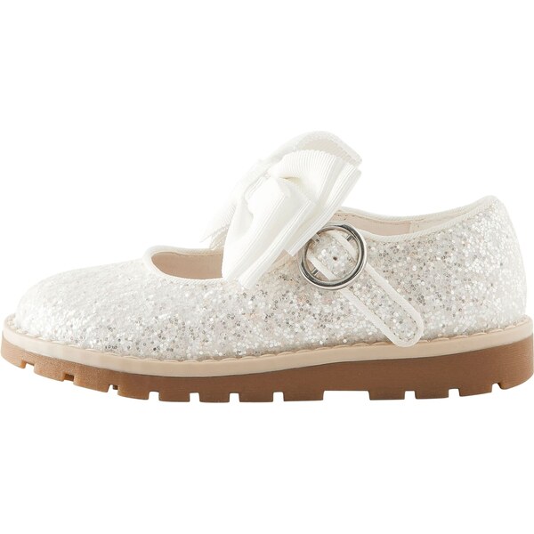 Next Baleríny zlatá / strieborná / biela 60910903