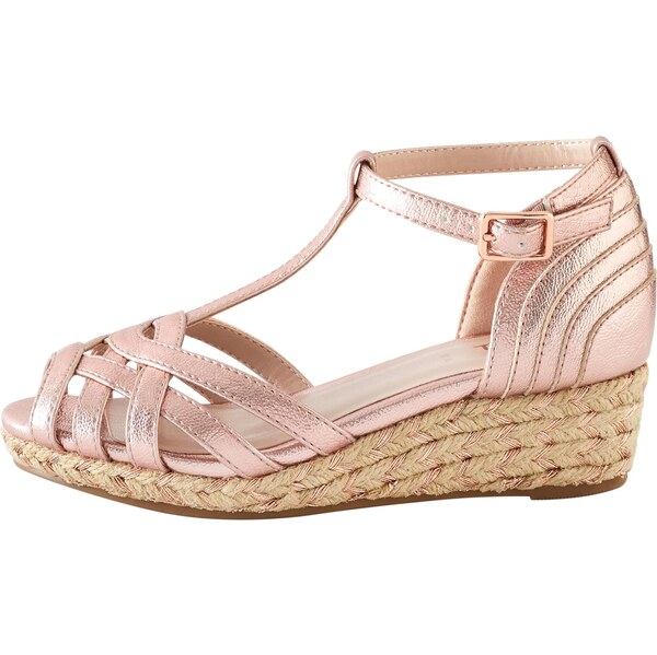 Next Sandále ružové zlato 60911203