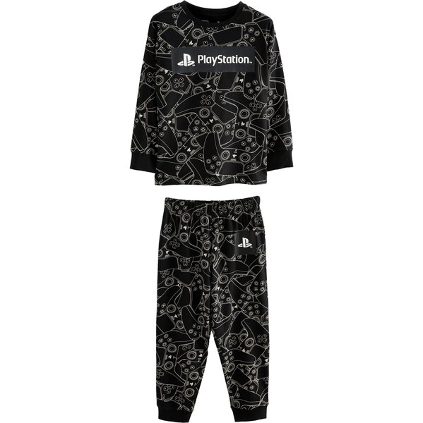 Next Pyžamo čierna / biela 60911951