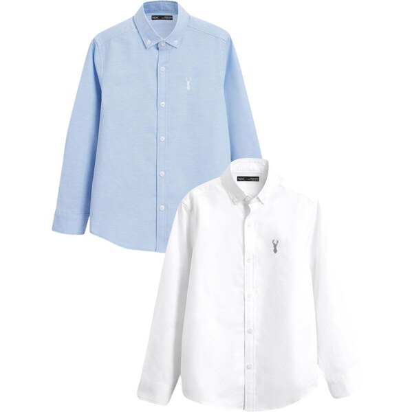 Next Košeľa modrá / biela 60912066