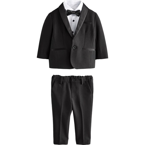 Next Oblek čierna / biela 60912676