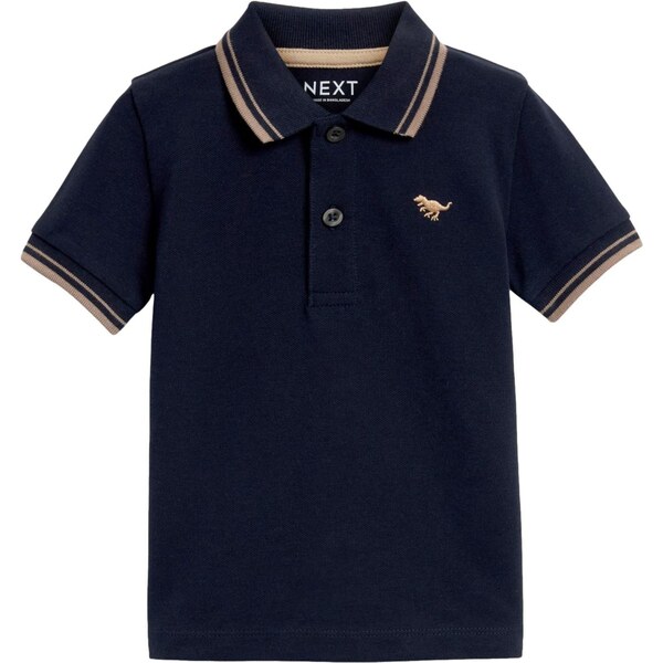 Next Tričko námornícka modrá / zlatá 60912740