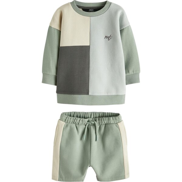 Next Set žltá / mätová / tmavozelená 60912958