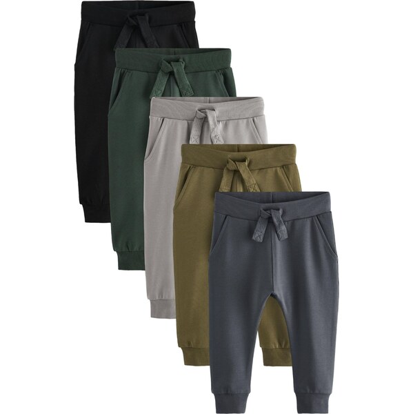 Next Nohavice sivá / kaki / olivová / tmavozelená / čierna 60913214