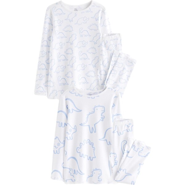 Next Pyžamo modrá / biela 60913307