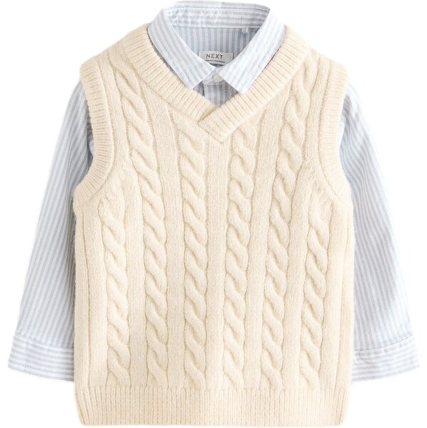 Next Set krémová / pastelovo modrá 60913480