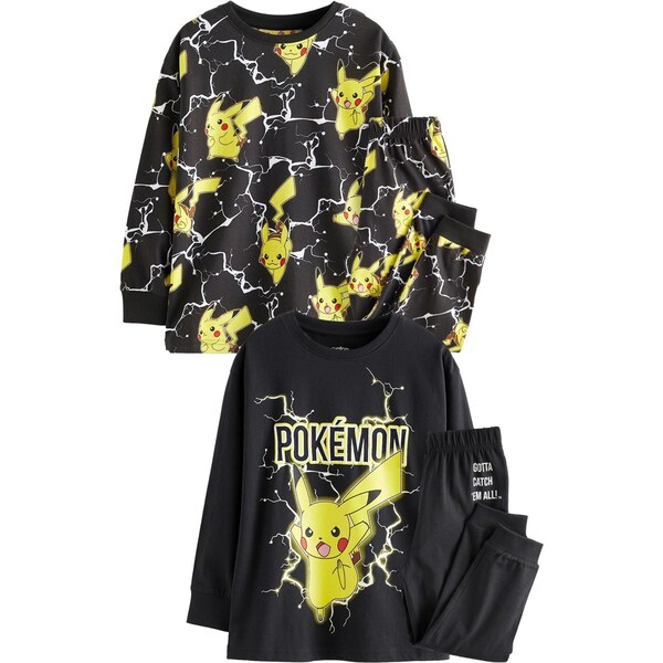 Next Pyžamo žltá / červená / čierna / biela 60914214