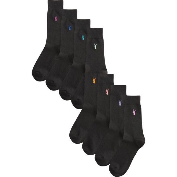 Next Ponožky zmiešané farby / čierna 60915653