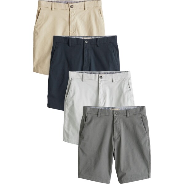 Next Chino nohavice piesková / tmavomodrá / sivá / biela 60916217