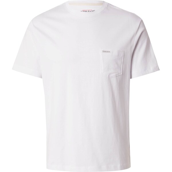 GUESS JEANS Tričko biela 61754869