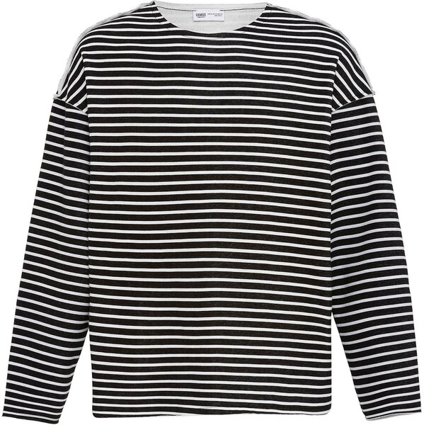 VAMOS CLO Tričko čierna / šedobiela 62053359