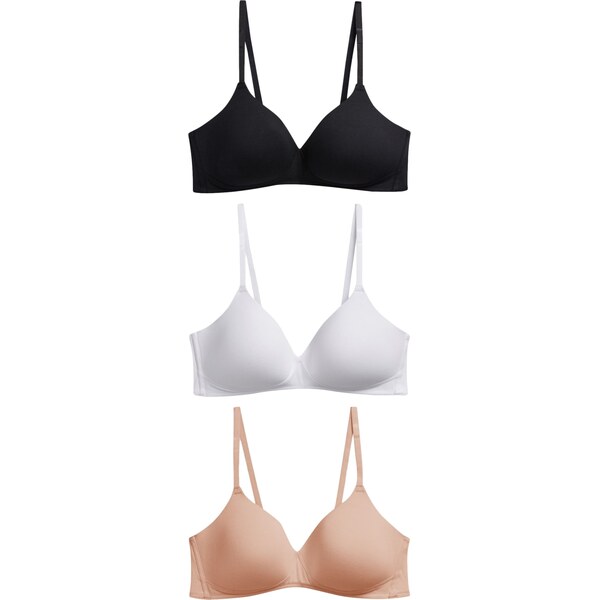 Next Podprsenka krémová / čierna / biela 60915769