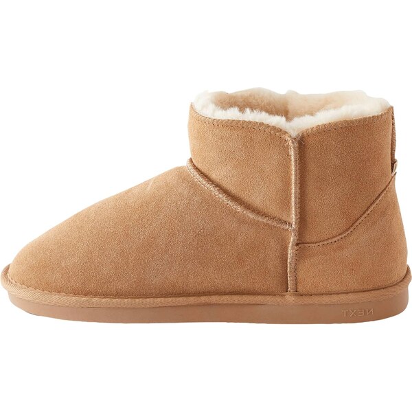 Next Papuče hnedá 60916348