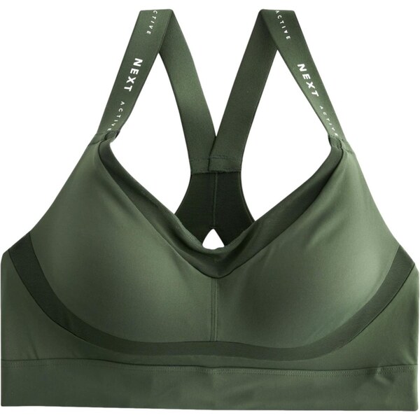 Next Športová podprsenka tmavozelená / biela 62115093