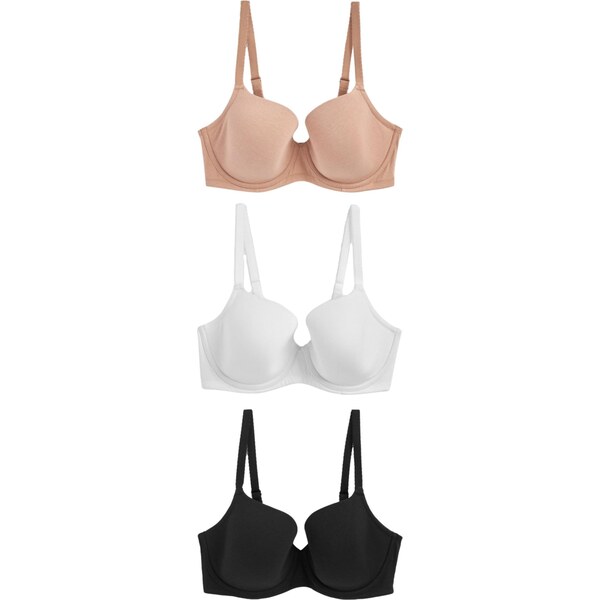 Next Podprsenka béžová / čierna / biela 60916609