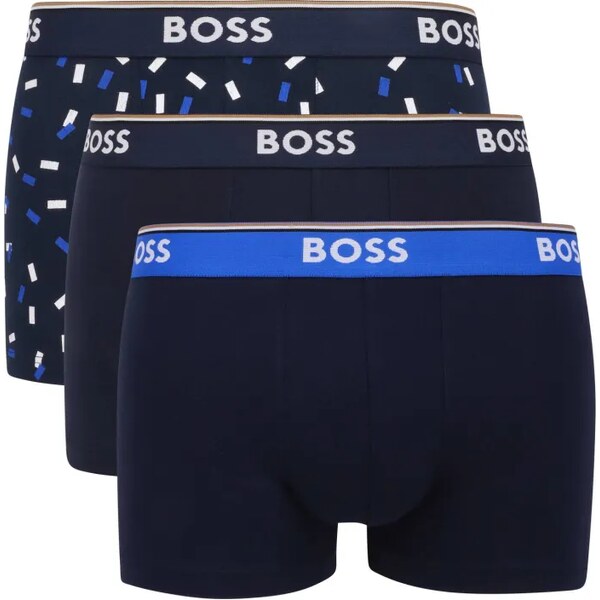 BOSS BLACK Boxerky 3-balenie Trunk 3P Power Desig 60613834