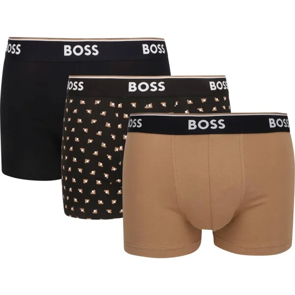 BOSS BLACK Boxerky 3-balenie Trunk 3P Power Desig 60582181