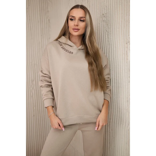 Kesi Insulated set with embroidery Los Angeles light beige 60709735