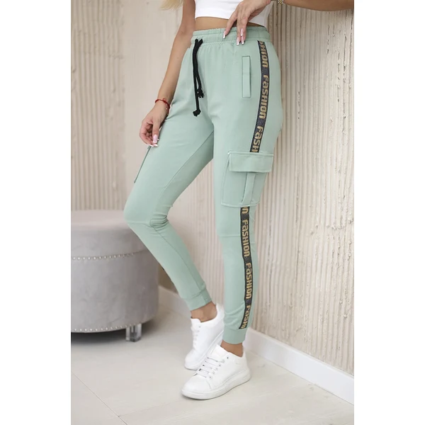 Kesi Cargo trousers dark mint 60754850