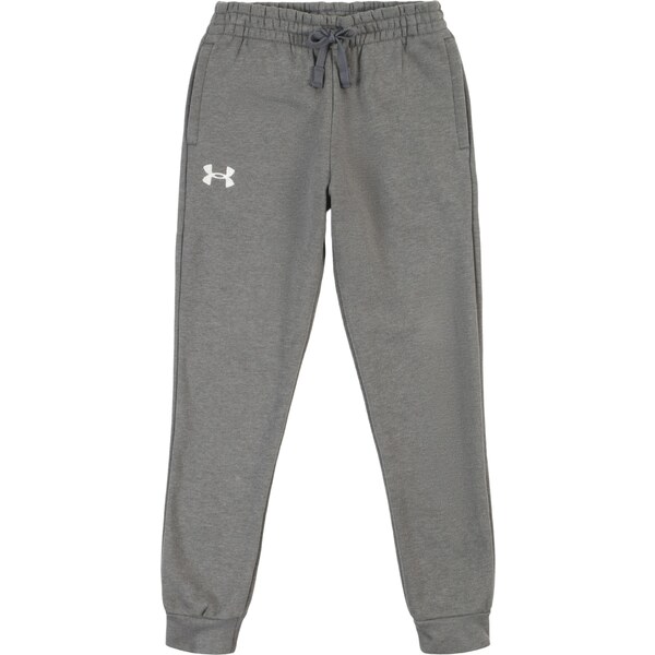 UNDER ARMOUR Športové nohavice Rival tmavosivá / biela 64283445