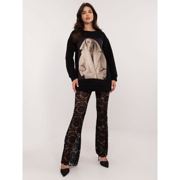 Italy Moda Sweatshirt-MI-BL-M4087.17X-black 64785798