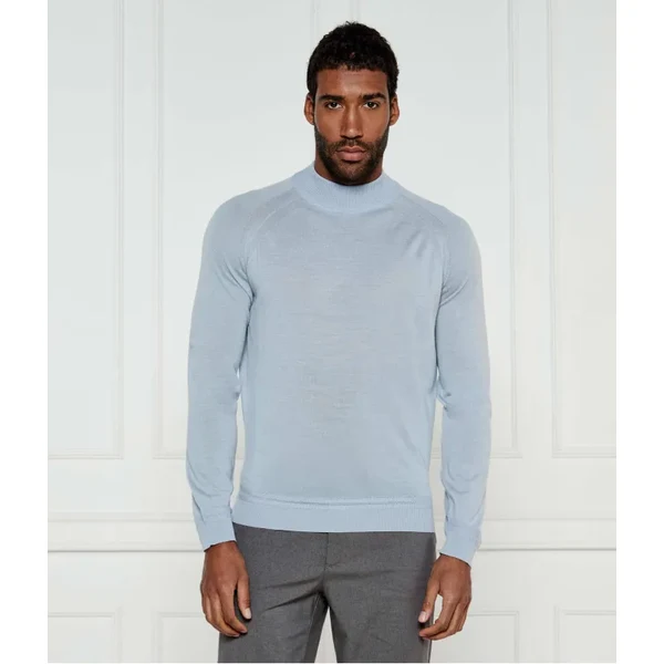 BOSS BLACK Vlnený rolák H-Barcel | Slim Fit 60936471