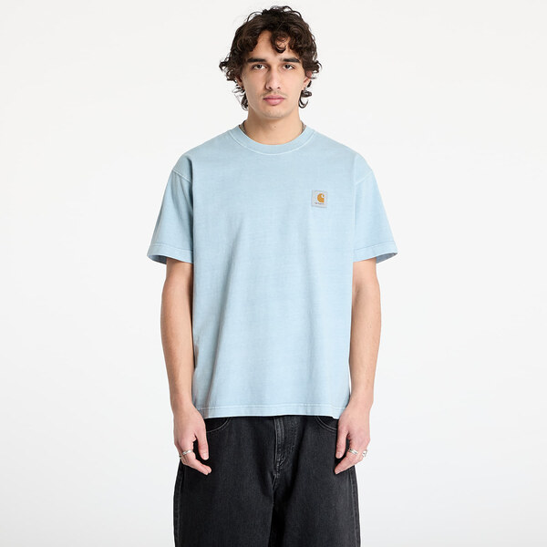 Tričko Carhartt WIP S/S Vista T-Shirt UNISEX Dusty Ice Garment Dyed XS 58289861