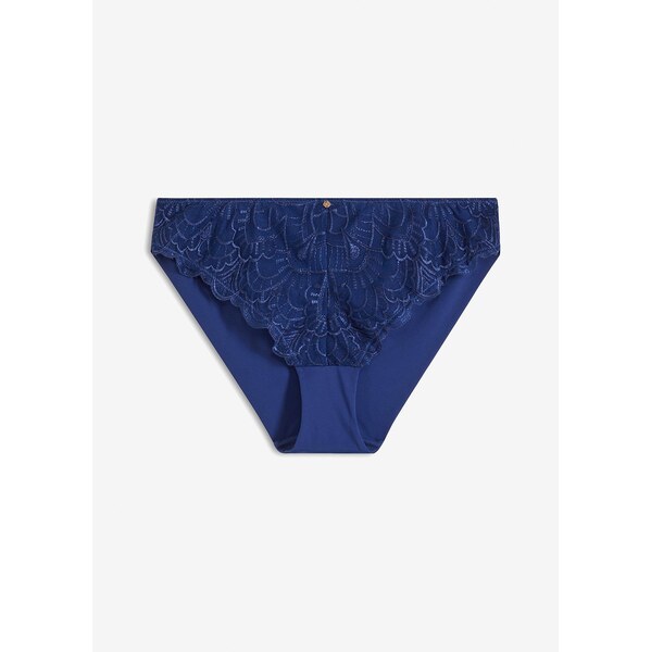 bonprix Nohavičky bez švíkov vzadu, farba modrá 60953235