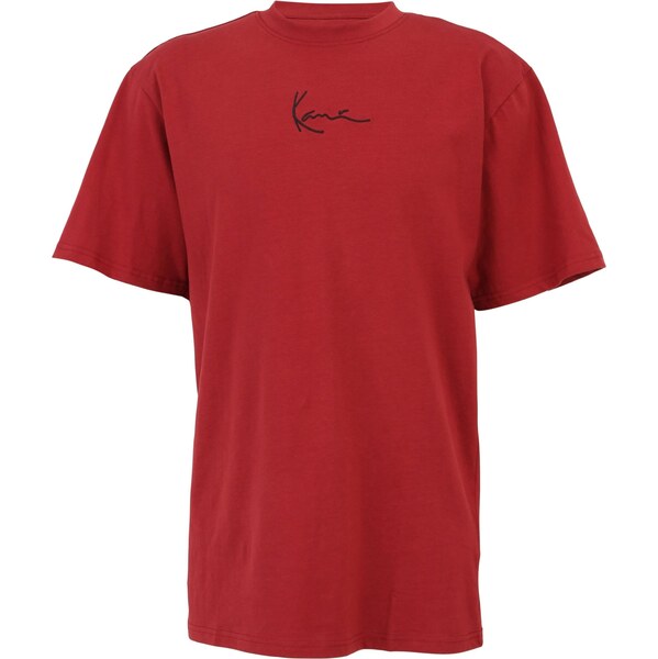 Karl Kani Tričko Essential tmavočervená / čierna 63107312