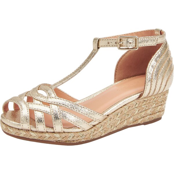 Next Sandále zlatá 60960921