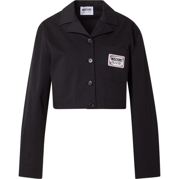 Moschino Jeans Blúzka rosé / čierna / šedobiela 63152104